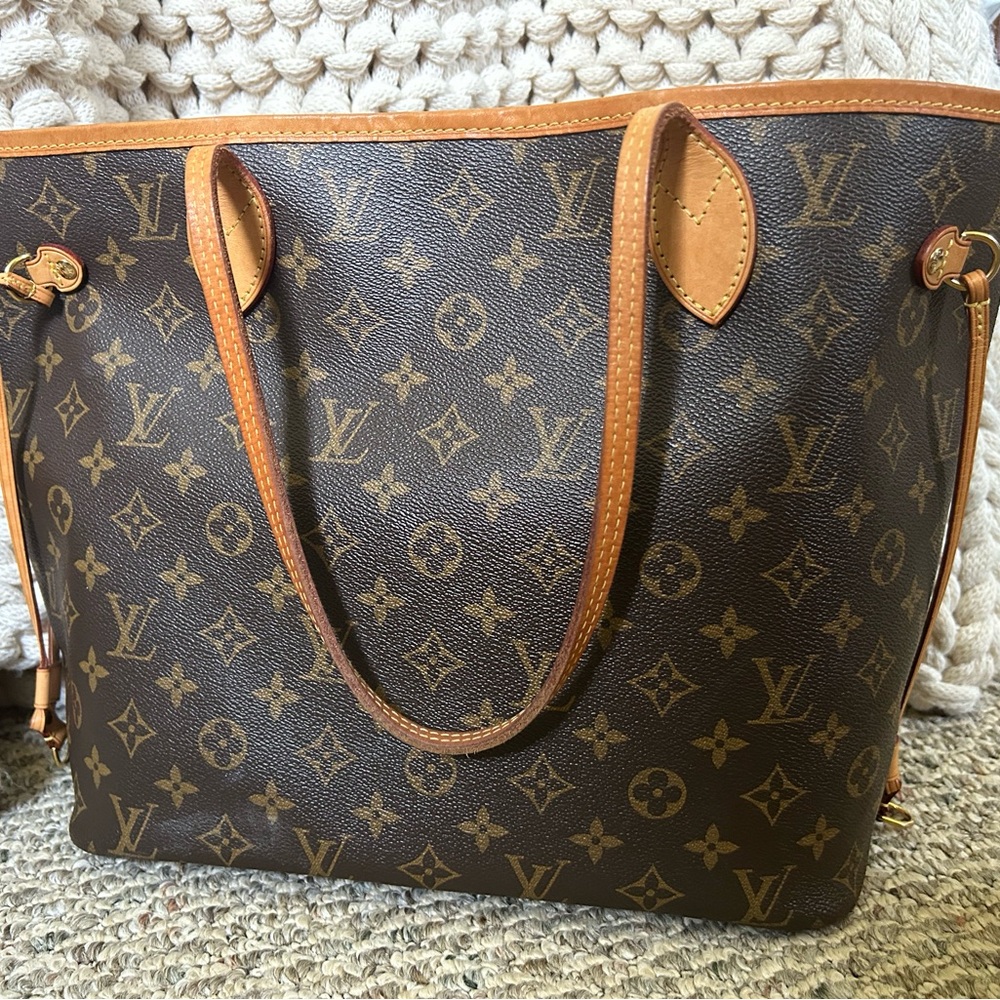 Louis Vuitton Brown Monogram Tote Bag